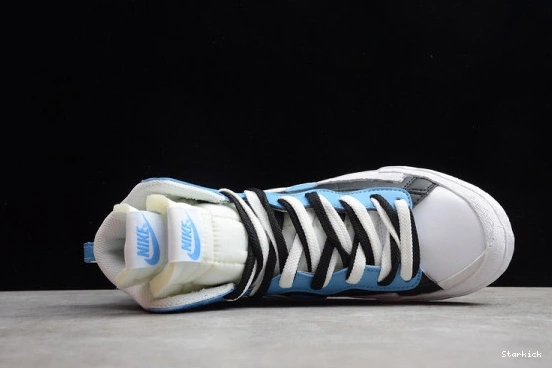 NIKE MID SACAI BV0072-001 BLAZER X BLUE UNIVERSITY 1214